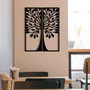 Wallity Efsane Accesorio de Pared de Metal Negro